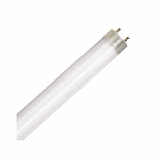 17W 4-ft LED T8 Tube w/ Metal End Caps, 2400 lm, Ballast Compatible, 5000K