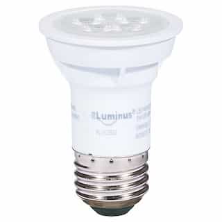 E26 Base, 6.5W PAR16 Dimmable LED Bulb, 3000K, 40 Degree