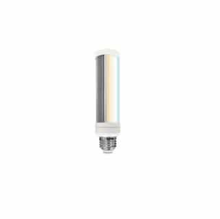 NovaLux 6W LED T10 Bulb, 13W CFL Retrofit, Direct Wire, E26, 550 lm-625 lm, Selectable CCT