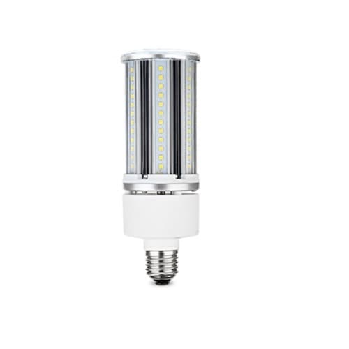 22W T19 LED Corn Bulb, E26, 3000K, 120V-277V