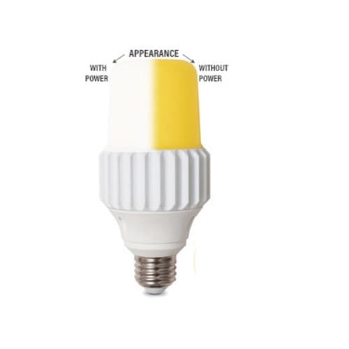 12W T21 LED Corn Bulb, E26, 100V-300V, 3000K, 1620 lm