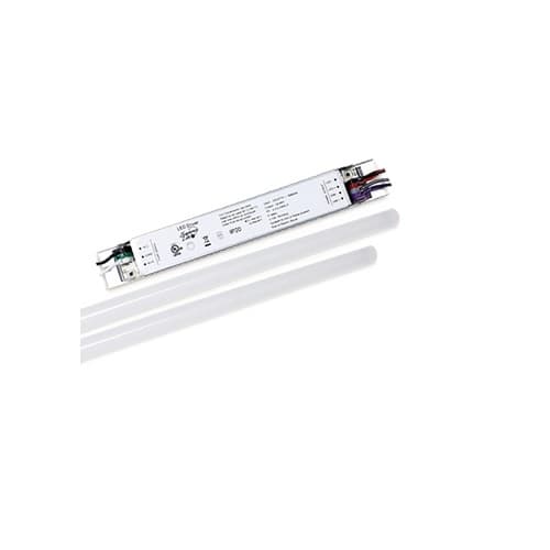 NovaLux 32W 2x4 LED Linear Retrofit Kit, 3700 lm, 100V-277V, 5000K