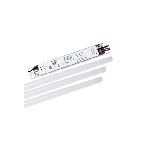 40W 2x4 LED Linear Retrofit Kit, 4600 lm, 100V-277V, 4000K