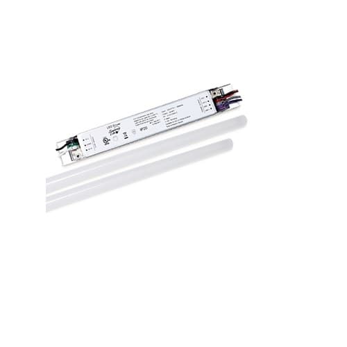 49W 2x4 LED Linear Retrofit Kit, 5350 lm, 100V-277V, 5000K