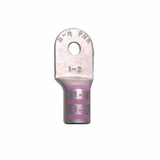 Power Lug, Tin Plated, 1-2 AWG, 1/4-in Stud 