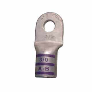 Copper Power Lug, Extreme Duty, 3/0 AWG, 5/8-in Stud