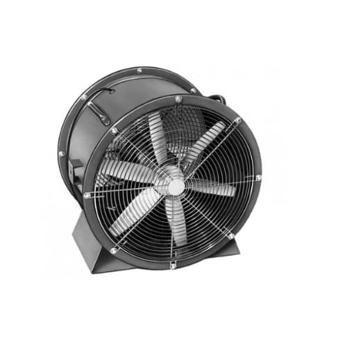 Qmark Heater Direct Drive Cooling Fan w/Explosion-Proof Motor, Low, 18" Blade, 3 Ph, 1/4 HP, 230V/460V