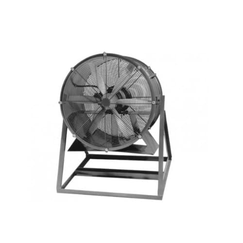 Qmark Heater 24in Direct Drive Cooling Fan w/Explosion-Proof Motor, Medium, 1 Ph, 1/2 HP, 6000CFM