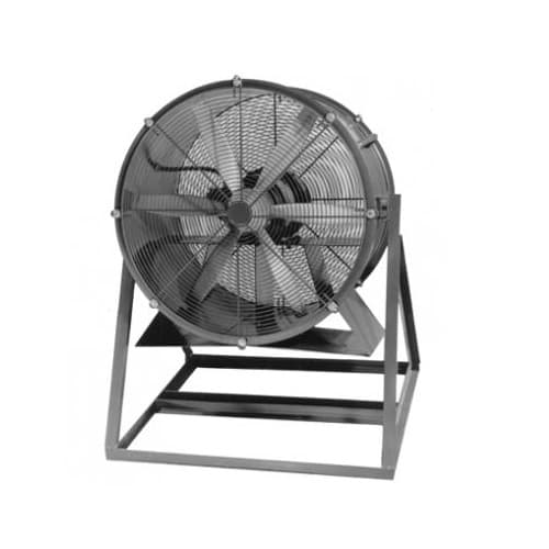 36in Direct-Drive Cooling Fan, Med. Stand, 1.5 HP, 1 Ph, 14850CFM