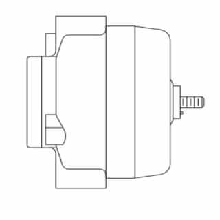 Qmark Heater Replacement Motor for MUH-21, MUH-81, MUH-35, & QPH4A Model Heaters
