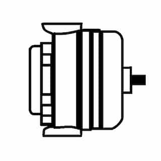 Qmark Heater 5000W Motor for MCARWH, AWH, WHFC, CWH, EFQ, & LFK Heaters, 240V-277V