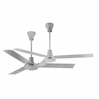 56-in 110W Reversible Ceiling Fan, Up to 5000 Sq Ft, 120V, 1.0 Amp, White