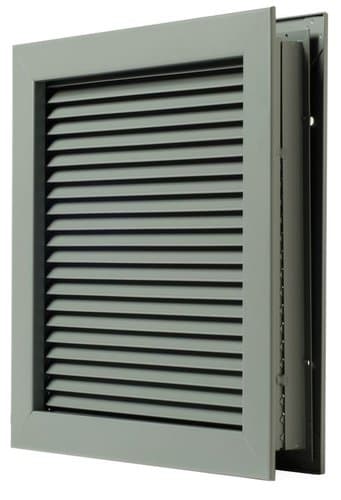 Aluminum Wall Louver Kit for 3kW and 5kW MSPH Zero Clearance Unit Heater