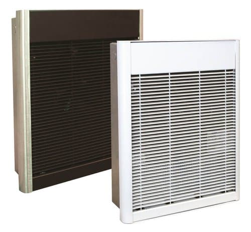 Qmark Heater  4000W Architectural Heavy-Duty Wall Heater, 240V 3-Phase White