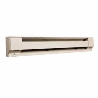 Qmark Heater 2-ft 6-in 376/500W Commercial Baseboard, 1.8/2.1A, 208V/240V, White