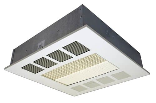 Qmark Heater Recessed Mounted Enclosure for Downflow Ceiling Heater, Northern White