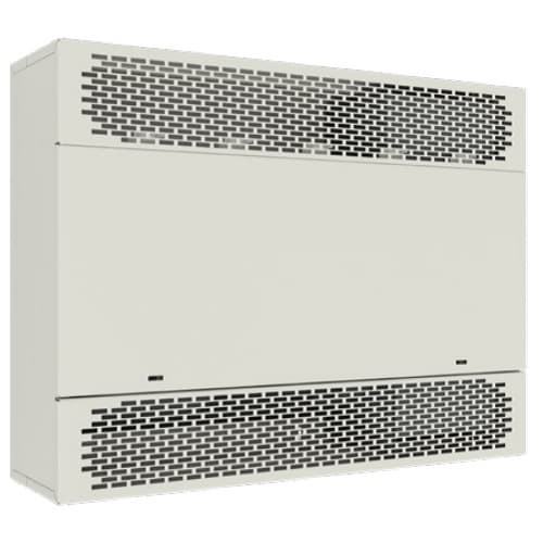 35-in 5kW Cabinet Unit Heater, 17065 BTU/H, 208V, White