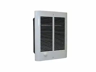 Qmark Heater 750W/1500W Residential Fan-Forced Zonal Wall Heater, 120V