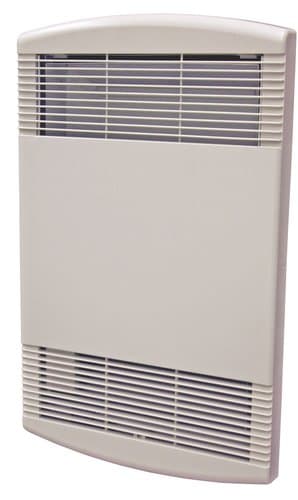 750W/1000W 208V/240V Euro Style Convection Wall Heater White