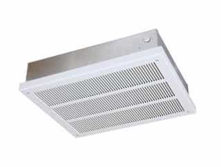 Up to 4000W at 277 V Ceiling-Mounted Fan-Forced Heater Beige