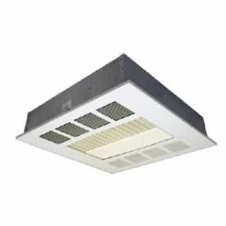 2/3/4kW Downflow Ceiling Heater, Recess Mount, 300 CFM, 1 Ph, 277V