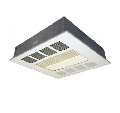 Qmark Heater 5kW Downflow Ceiling Heater, Surface Mount, 300 CFM, 1-3 Ph, 208V