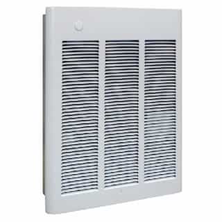 1500W Fan-Forced Wall Heater, 100 CFM, 5118 BTU/H, 1 Ph, 12.5A, 120V