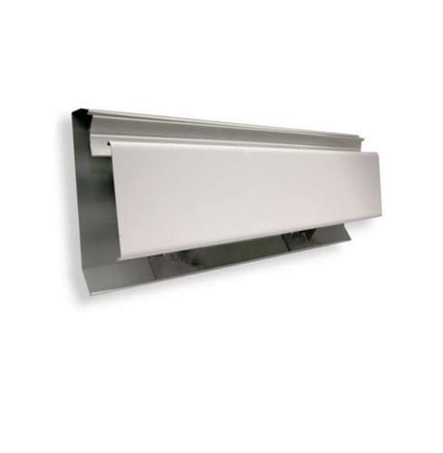 Qmark Heater 4 Ft Filler Section for Electric & Light Commercial Baseboard Heater, White