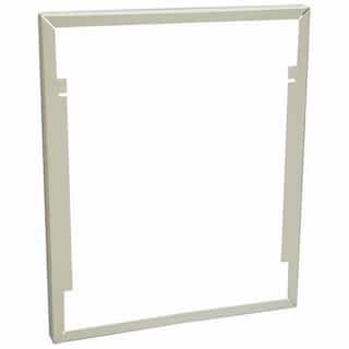 Bronze, 2 In Semi-Recessed Mounting Frame for Commercial Smart Wall Heater