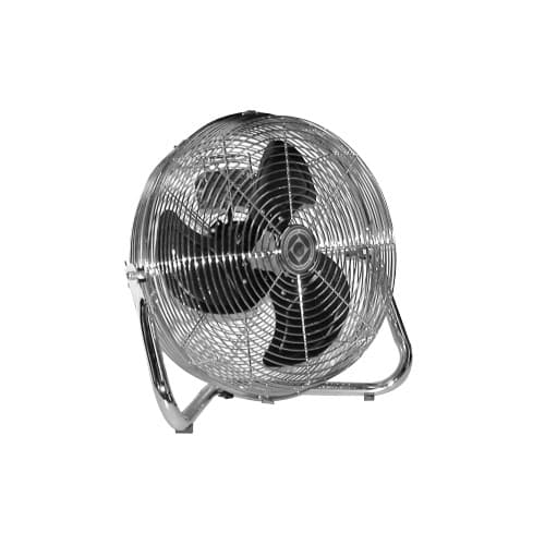 12-in 1.2 Amp Industrial Floor Fan, 3-Speed, 1550-2650 CFM, 1/15 HP