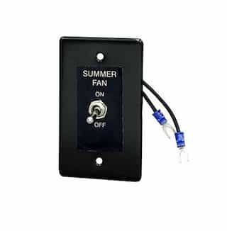 Remote Summer Fan Switch with Relay for Garage Unit Heater
