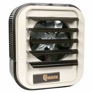 Qmark Heater 2.2KW/3KW 208V/240V Garage Unit Heater 1-Phase Almond