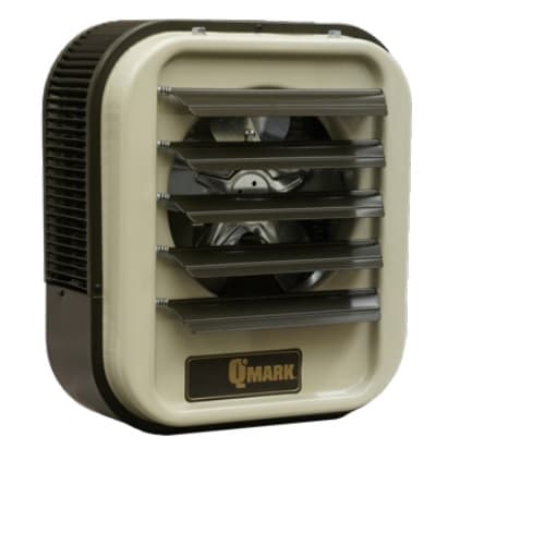 Qmark Heater 10KW Unit Heater Pro, 208V/240V, Neutral Gray