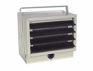 Up to 5000W at 208V Garage Unit Heater Almond