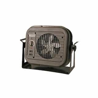 2667/4000W Portable Fan-Forced Heater, 240V, Bronze