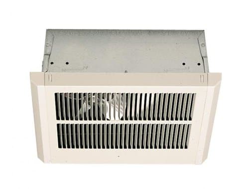 Qmark Heater 500W/1000W 120V Ceiling-Mounted Fan-Forced Heater White