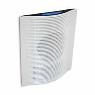 Qmark Heater 6142 BTU/H Programmable Wall Heater, 1.8kW, 15A, 1 Ph, 120V, White