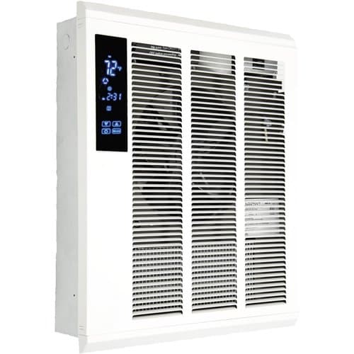 Up to 4000W at 277V, Commercial Smart Wall Heater w/ Remote, White