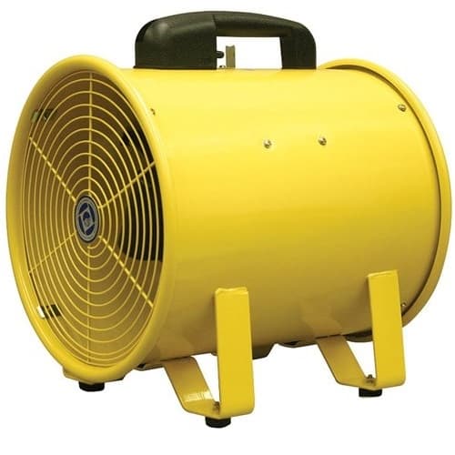 Qmark Heater 8-in Utility Blower, 1.6 A, 192 W, 1225 CFM