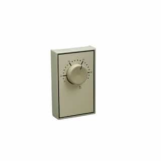 Qmark Heater 22A Line Voltage Thermostat w/ Heat Anticipator, DPST