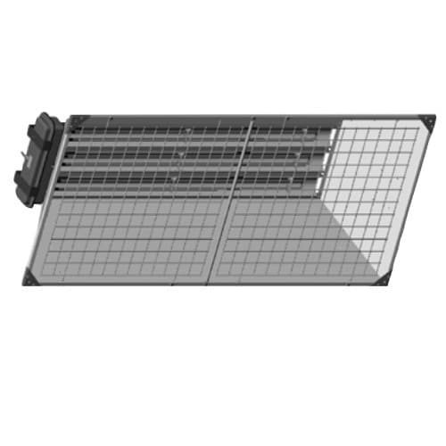 Qmark Heater 6824 BTU/H Industrial Infrared Heater, 2kW, 1 Ph, 8.3A, 208V
