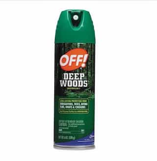 Raid/OFF 6oz OFF! Deed Wood Insect Repellant Aerosol Can
