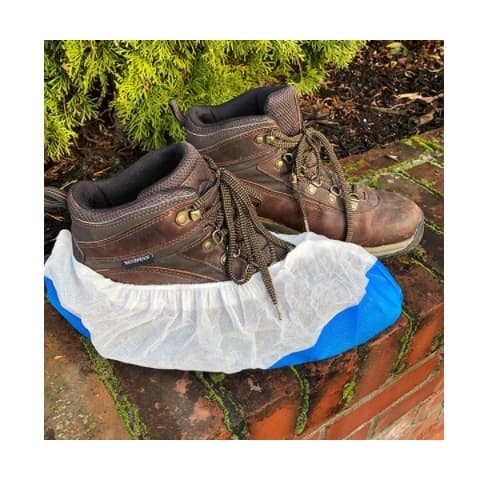 Disposable Waterproof Boot Cover Booties, Bulk