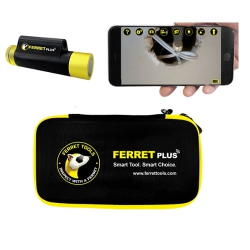 Rack-A-Tiers Ferret Plus Wireless Inspection Camera & Camera Pulling Tool