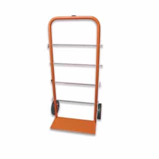 Rack-A-Tiers 45-in Tall Dolly, Hand Truck for Cable Spools, 300 lb Capacity