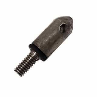 Bullnose Tip Attachment for 3/16-In Wire Puller, 2 Piece