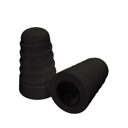 Replacement Foam Plugs for 2 in 1 Bluetooth Headphones & Ear Plugs, Black, 10 Piece