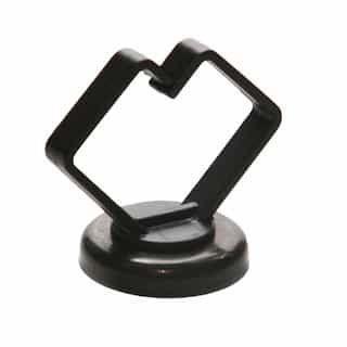 Rack-A-Tiers 1/2-in Magnetic Cable Holder, Black