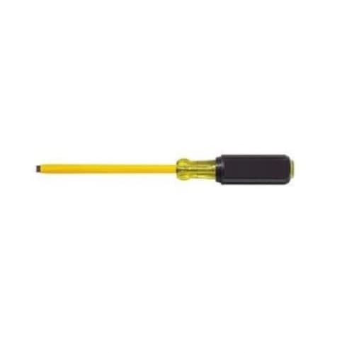 7.5-in  #0 Square Screwdriver, Yellow