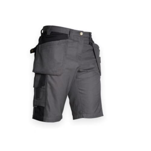 Work Shorts, Heavy-Duty, Mid-Weight, Size 34